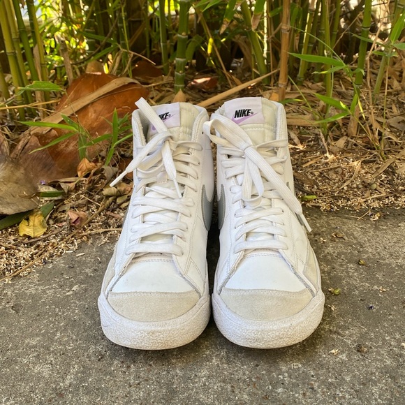 Blazer Mid '77 GS 'White Metallic Silver' size 7 - Picture 3 of 9